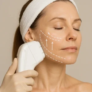 Woman having HI-FU to reduce wrinkles call LA LIPO Braintree Now!
