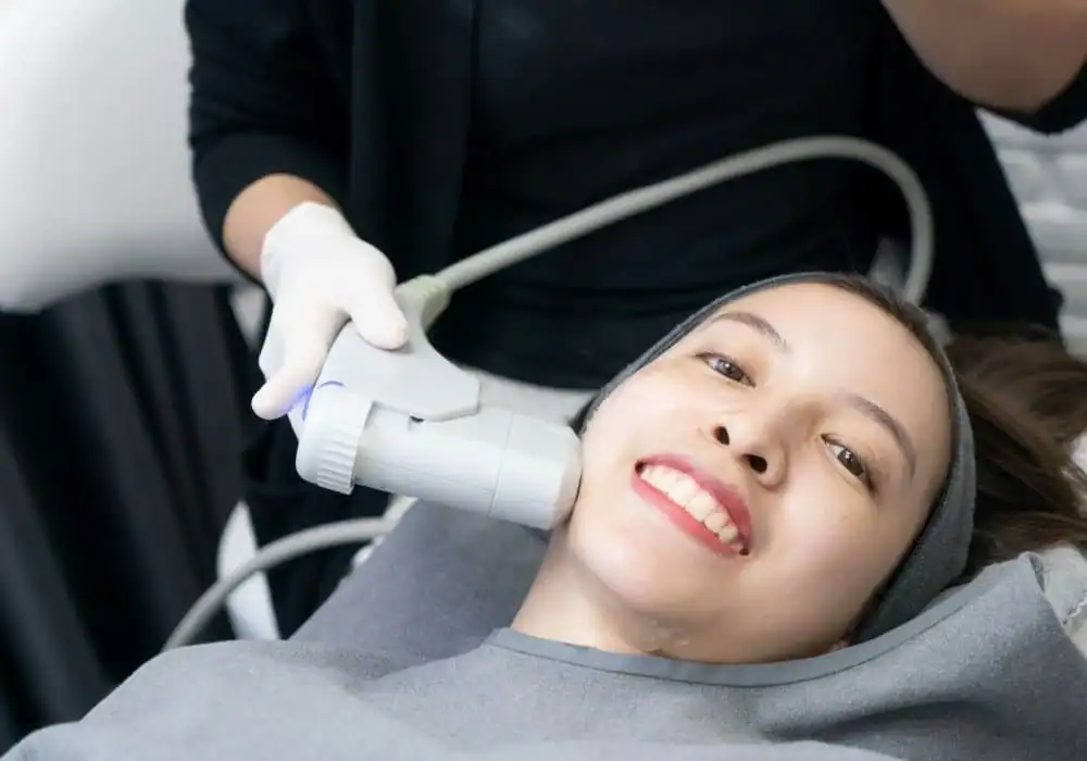 HIFU treatment Braintree in progress