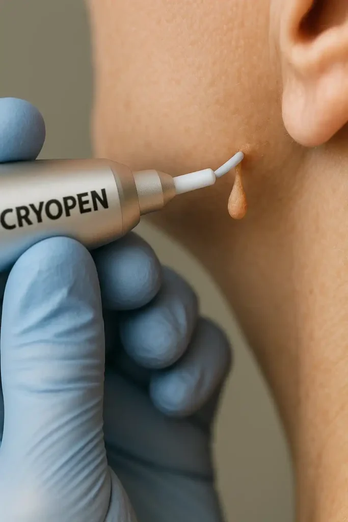 Cryopen for skin tags removal Braintree speak to our team today!
