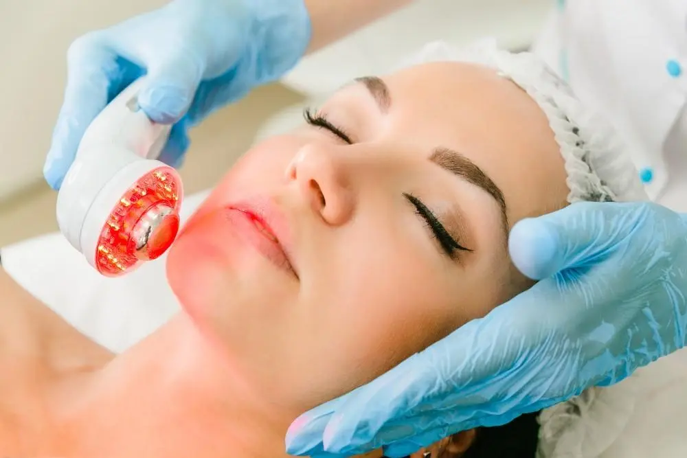woman having non-surgical Morph8 treatment Braintree