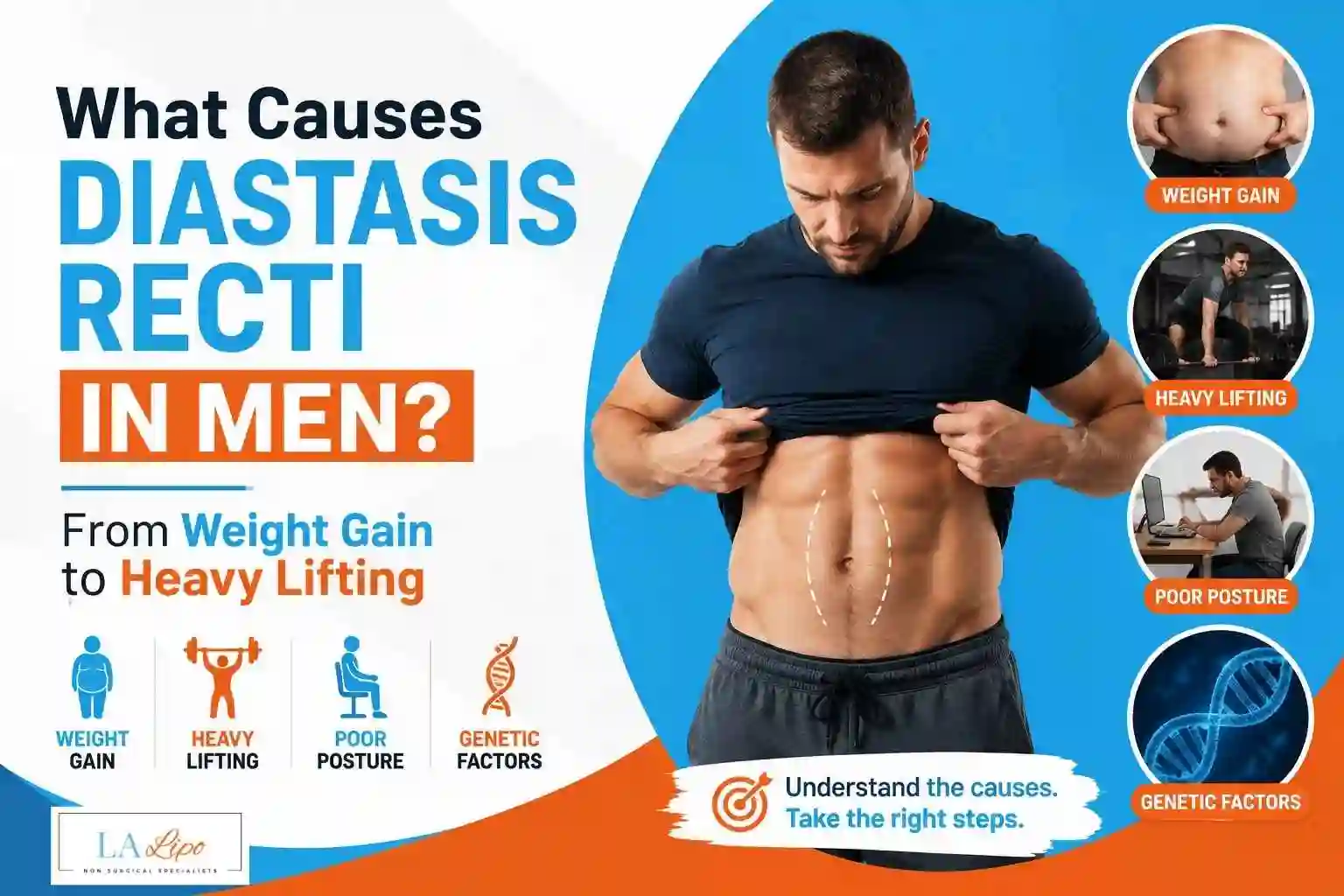 What Causes Diastasis Recti in Men? From Weight Gain to Heavy Lifting Braintree